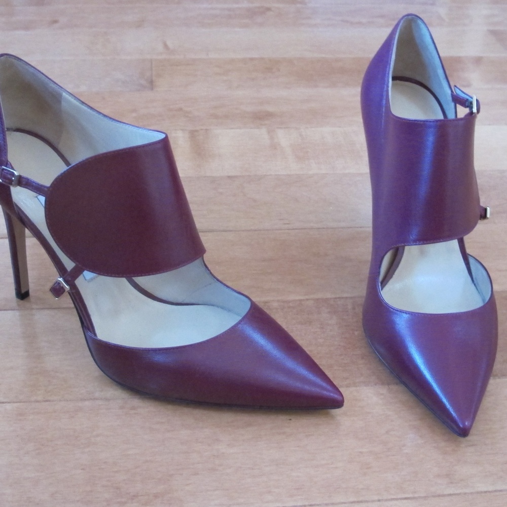 New JIMMY CHOO Heels *Size 38.5* Purple/Eggplant